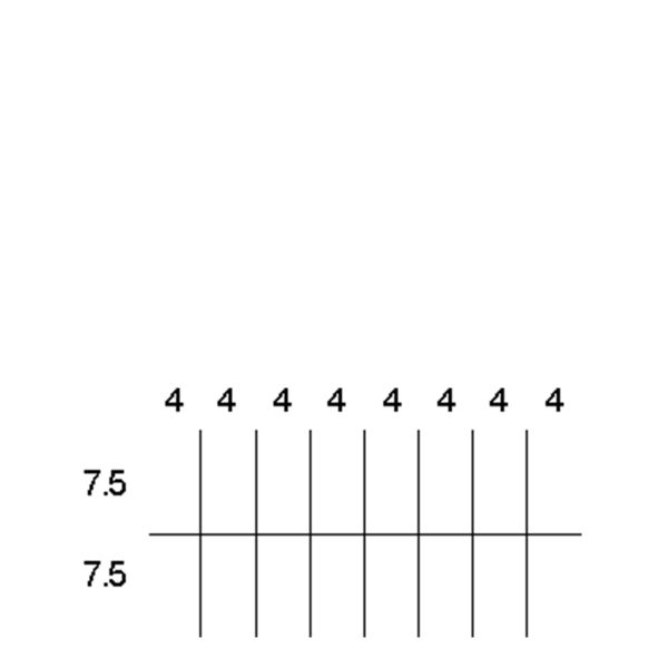 Partitions & Dividers Proposal, 16 Comp. (36"W x 18"D x 9"H)