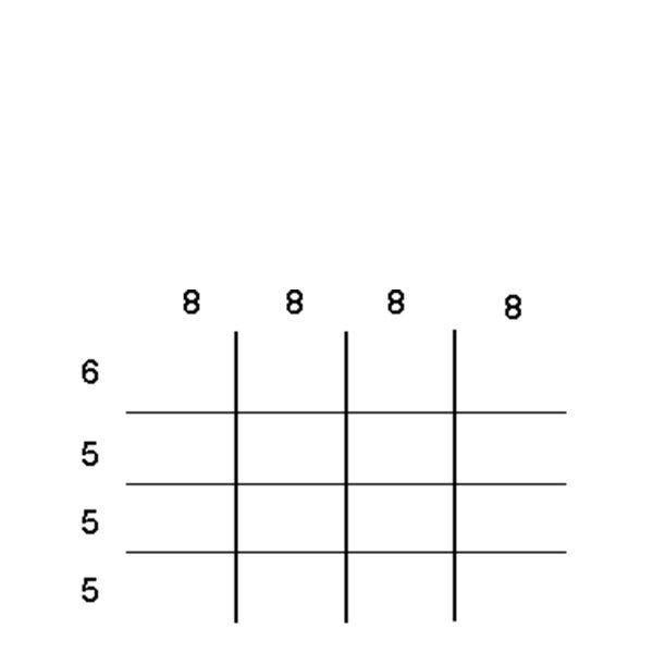 Partitions & Dividers Proposal, 16 Comp. (36"W x 24"D x 4"H)