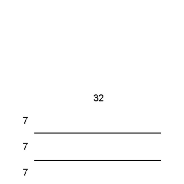 Partitions & Dividers Proposal, (36"W x 24"D x 10"H)