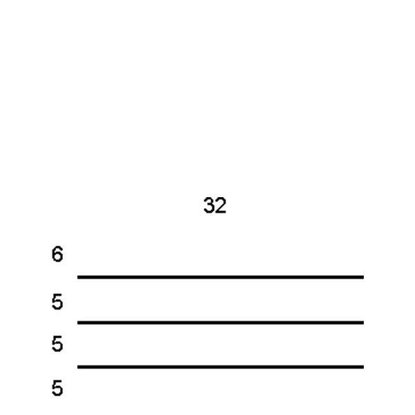 Partitions & Dividers Proposal, (36"W x 24"D x 10"H)