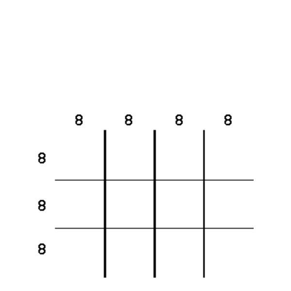 Partitions & Dividers Proposal, 12 Comp. (36"W x 27"D x 10"H)