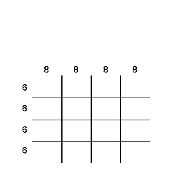 Partitions & Dividers Proposal, 16 Comp. (36"W x 27"D x 7"H)