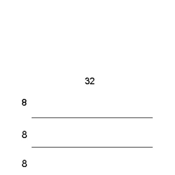 Partitions & Dividers Proposal, (36"W x 27"D x 5"H)