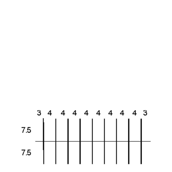 Partitions & Dividers Proposal, 20 Comp. (42"W x 18"D x 12"H)