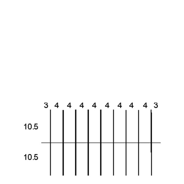 Partitions & Dividers Proposal, 20 Comp. (42"W x 24"D x 10"H)