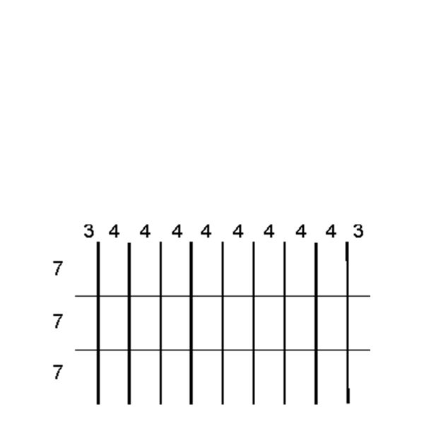 Partitions & Dividers Proposal, 30 Comp. (42"W x 24"D x 14"H)