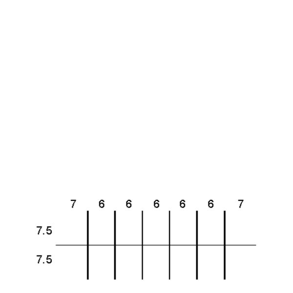 Partitions & Dividers Proposal, 14 Comp. (48"W x 18"D x 8"H)