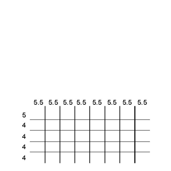 Partitions & Dividers Proposal, 40 Comp. (48"W x 24"D x 10"H)