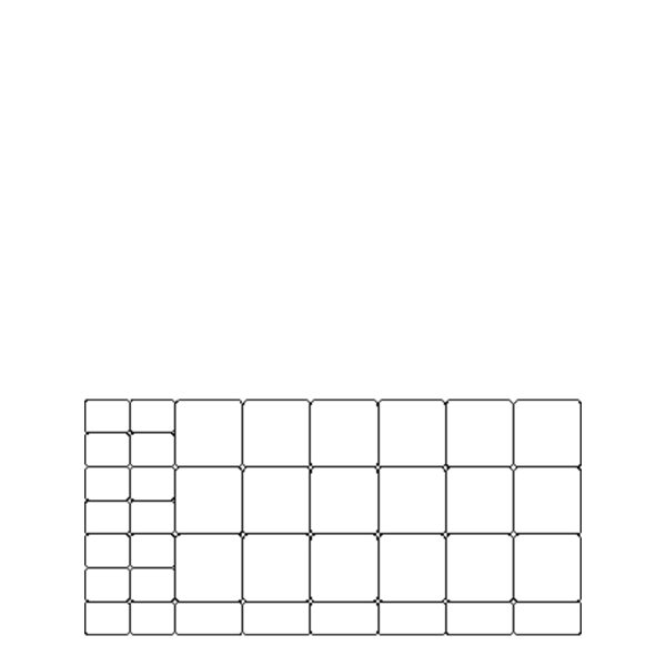 Plastic Bins Proposal, 38 bins (48"W x 24"D x 4"H)