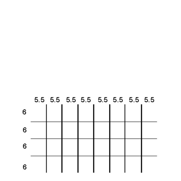 Partitions & Dividers Proposal, 32 Comp. (48"W x 27"D x 8"H)