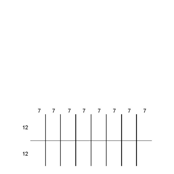 Partitions & Dividers Proposal, 16 Comp. (60"W x 27"D x 12"H)