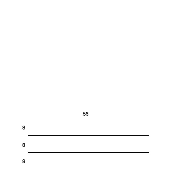 Partitions & Dividers Proposal, (60"W x 27"D x 4"H)