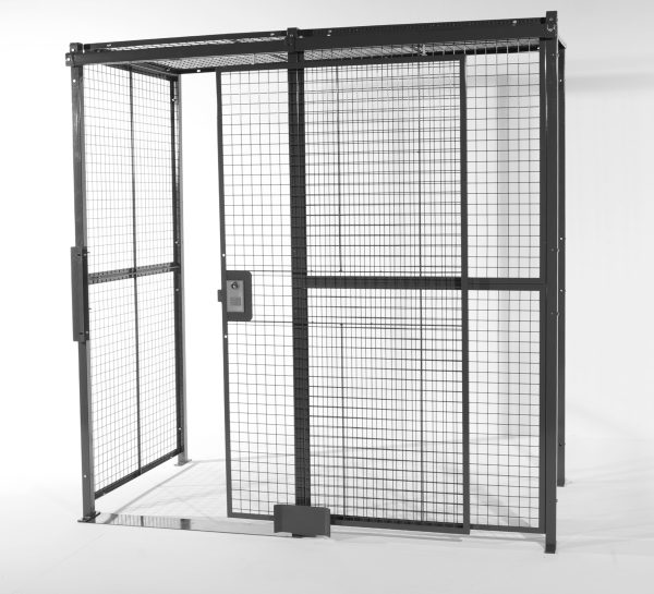 3 Sided Cage with 3' Hinged Door - Image 2