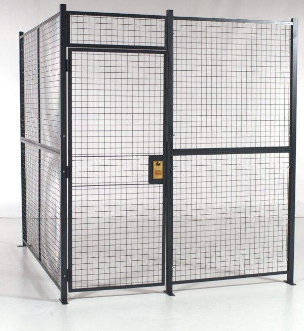 2 Sided Cage with 5' Slide Door