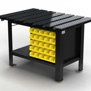 Extra Heavy-Duty Weld Fixture Table – 54 in. W x 36 in. D x 37 in. H