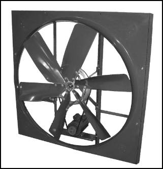 Wall Fan Supply or Exhaust