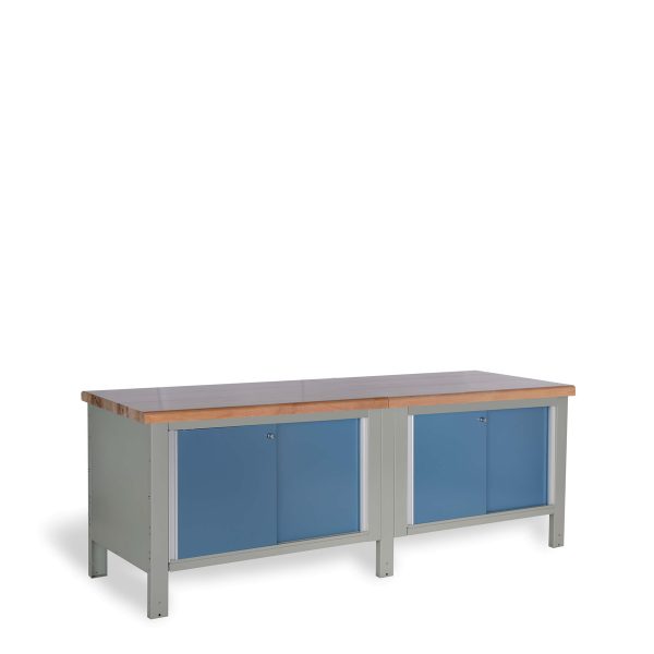 Workbench with Laminated Wood Top