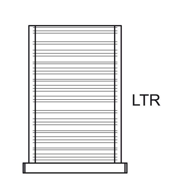 Folder Hanging Bars for Drawer (18"W x 24"D x 12"H)