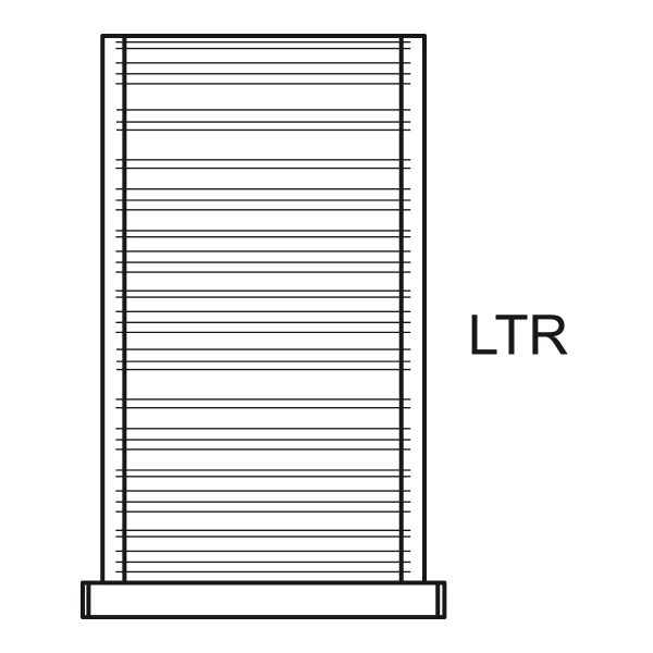 Folder Hanging Bars for Drawer (18"W x 27"D x 12"H)