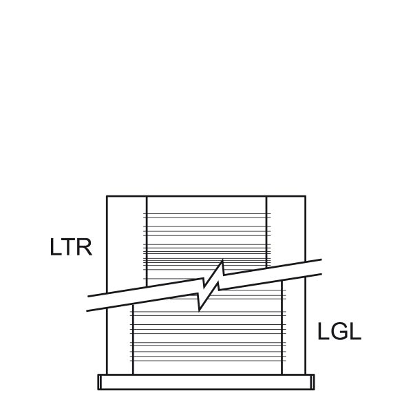 Folder Hanging Bars for Drawer (24"W x 21"D x 12"H)