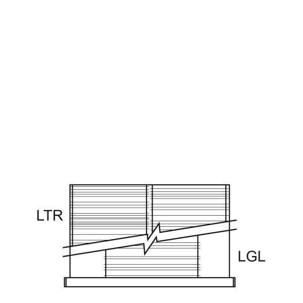 Folder Hanging Bars for Drawer (30"W x 18"D x 12"H)