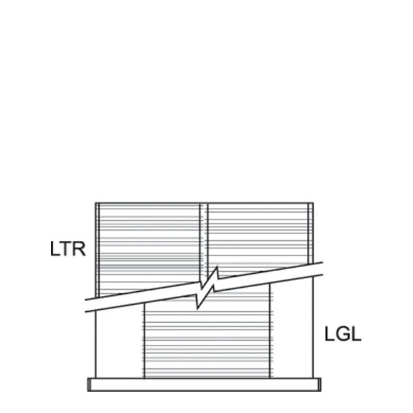 Folder Hanging Bars for Drawer (30"W x 24"D x 12"H)