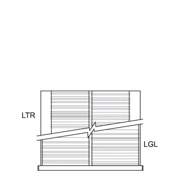 Folder Hanging Bars for Drawer (36"W x 27"D x 12"H)