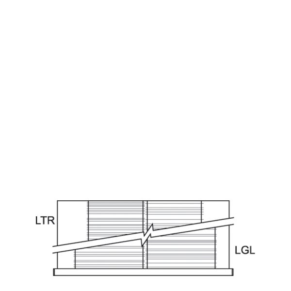 Folder Hanging Bars for Drawer (42"W x 18"D x 12"H)