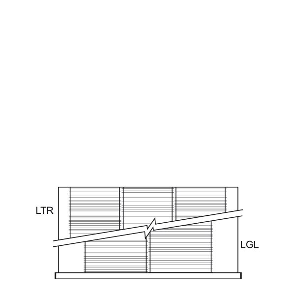 Folder Hanging Bars for Drawer (48"W x 24"D x 12"H)