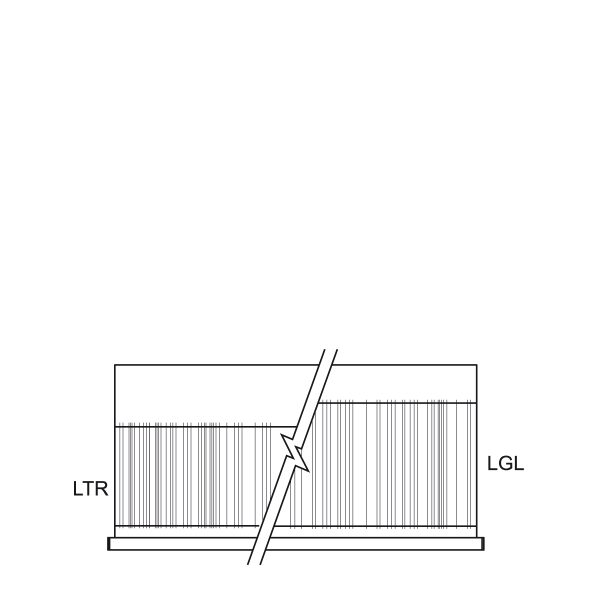 Folder Hanging Bars for Drawer (48"W x 24"D x 12"H)