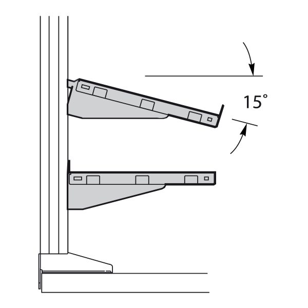 Tiltable Shelf