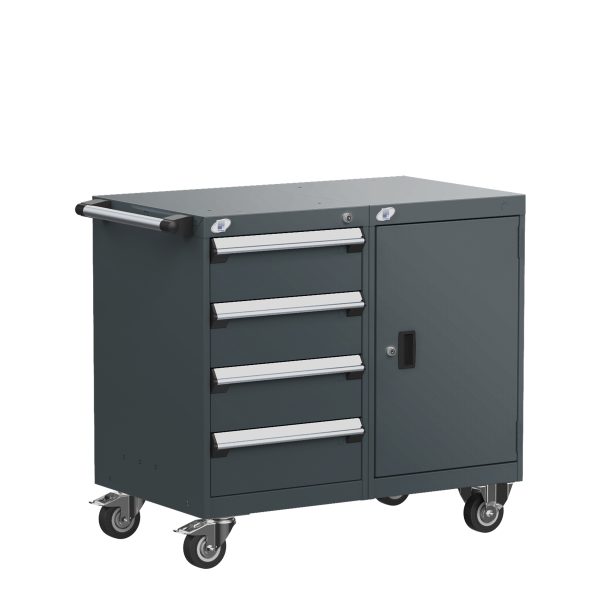 Mobile Compact Cabinet with Partitions