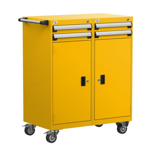 Mobile Compact Cabinet with Partitions