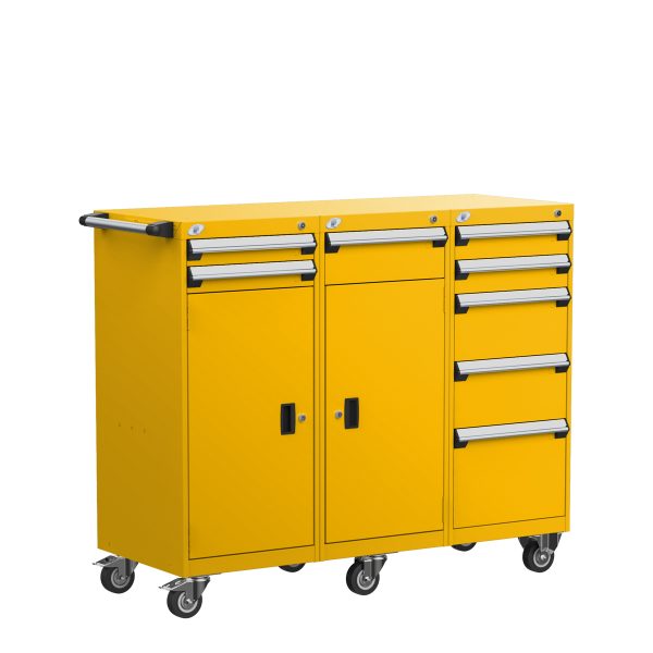 Mobile Compact Cabinet with Partitions