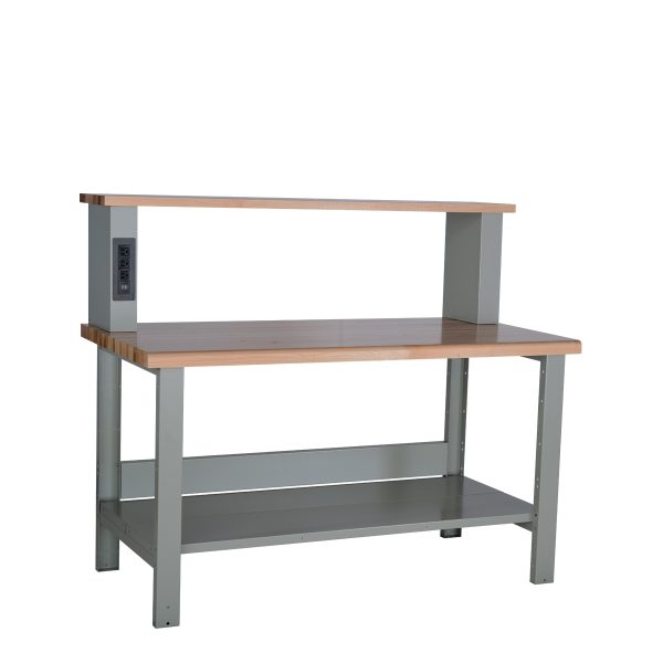 Workbench with Laminated Wood Top