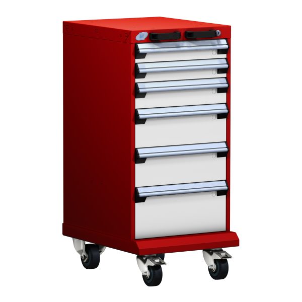 Mobile Compact Cabinet with Partitions