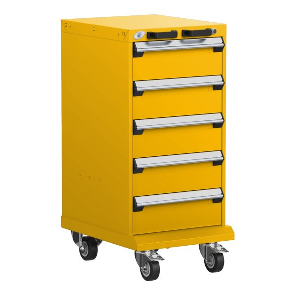 Mobile Compact Cabinet with Partitions