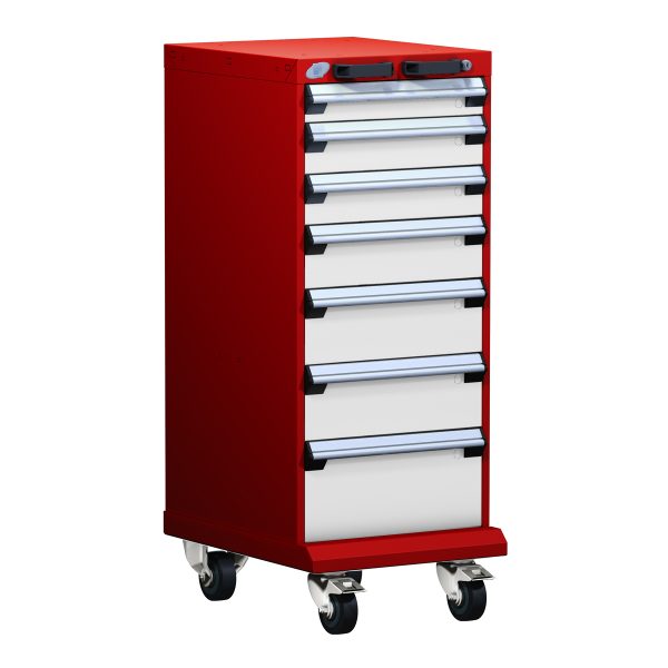 Mobile Compact Cabinet with Partitions