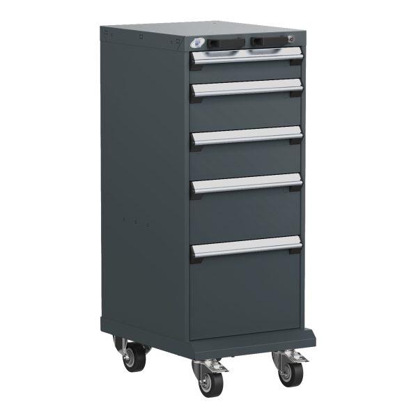 Mobile Compact Cabinet with Partitions