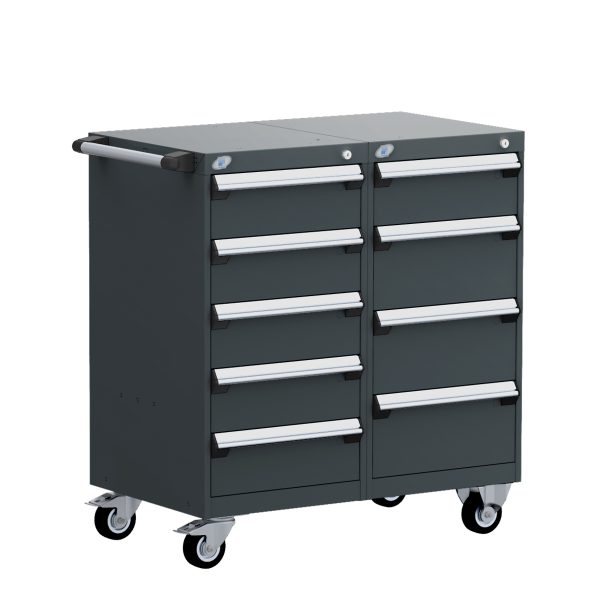 Mobile Compact Cabinet with Partitions