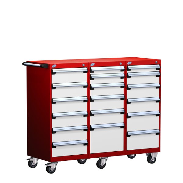 Mobile Compact Cabinet with Partitions