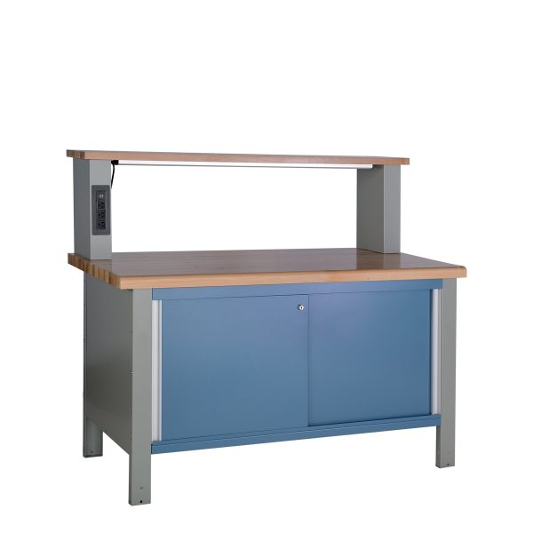 Workbench with Laminated Wood Top