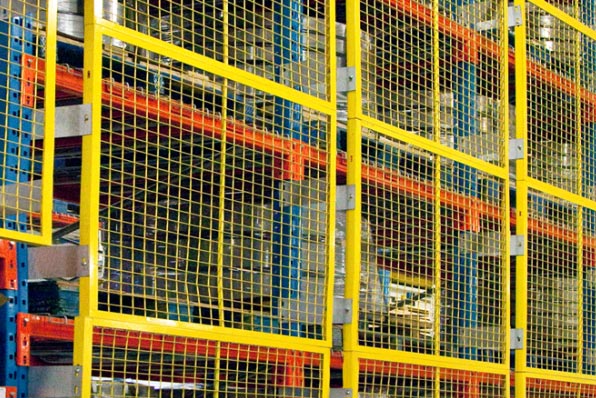 Wire Pallet Rack Back Guard