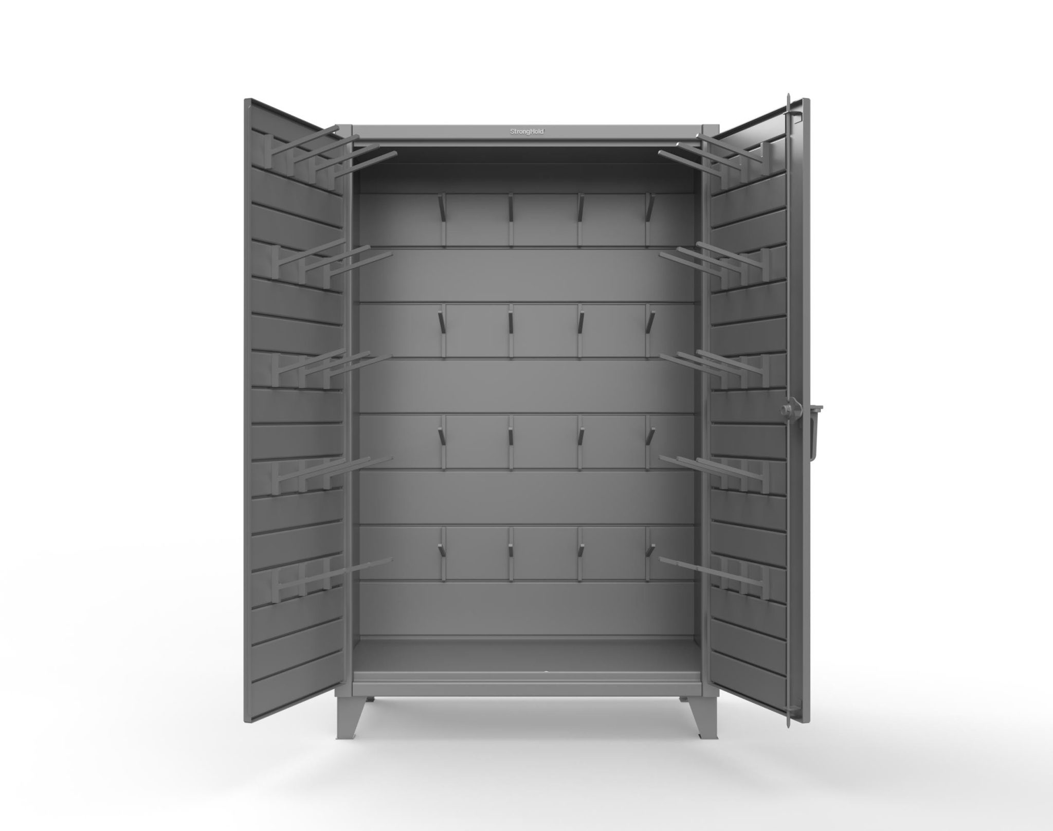 Extreme Duty 12 GA Rigging Cabinet with Hooks - 60 In. W x 24 In. D x ...