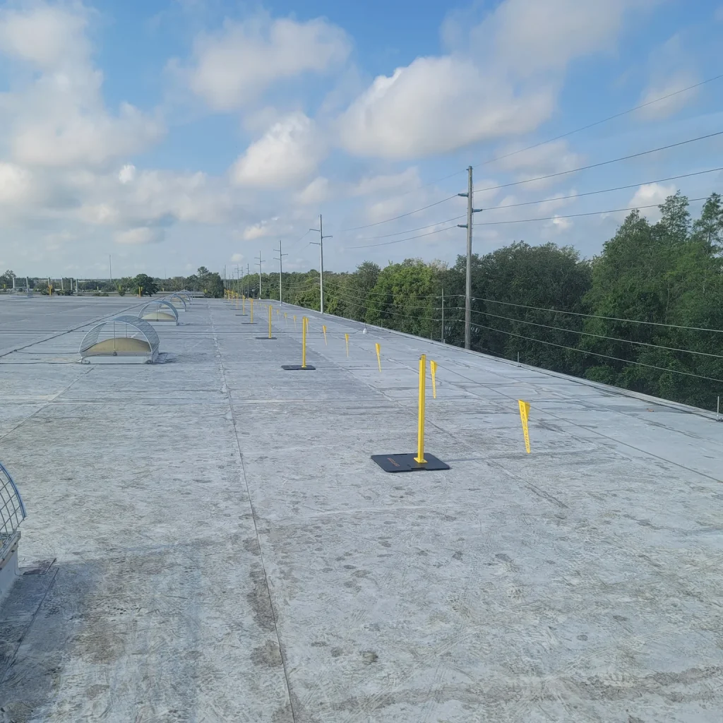 Rooftop Warning Line System 8