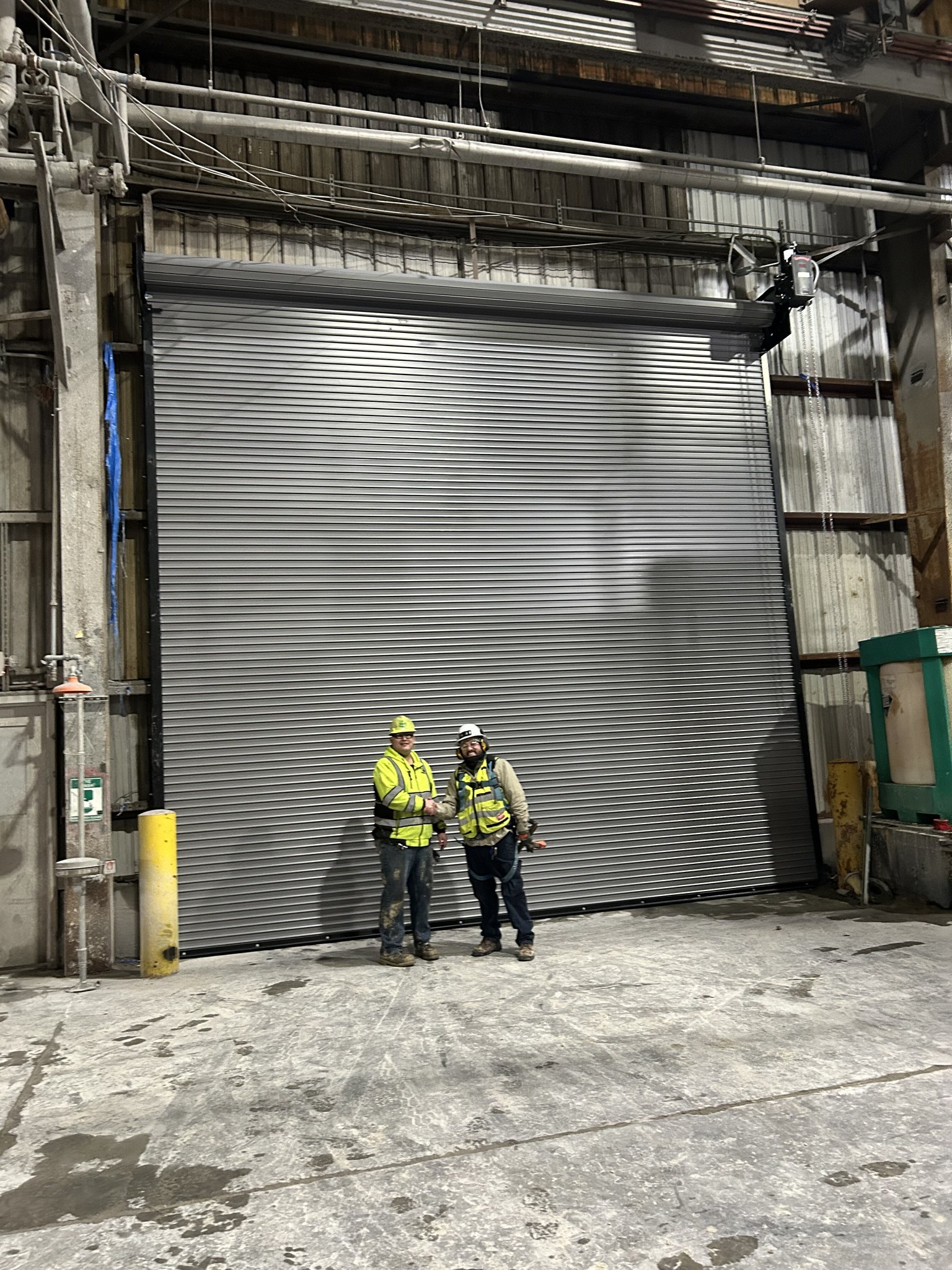 Tech with Roll up Door