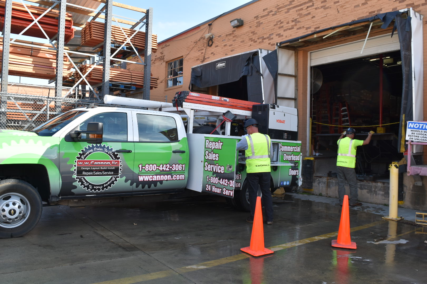Techs with Truck