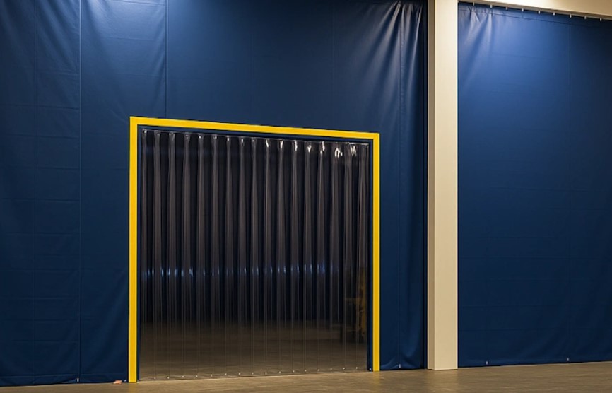 Curtain Divider Warehouse 2
