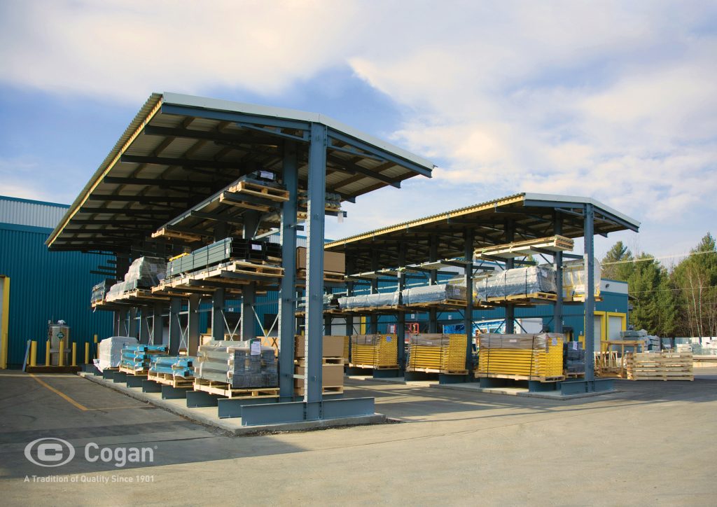 Cantilever Racking with Roof